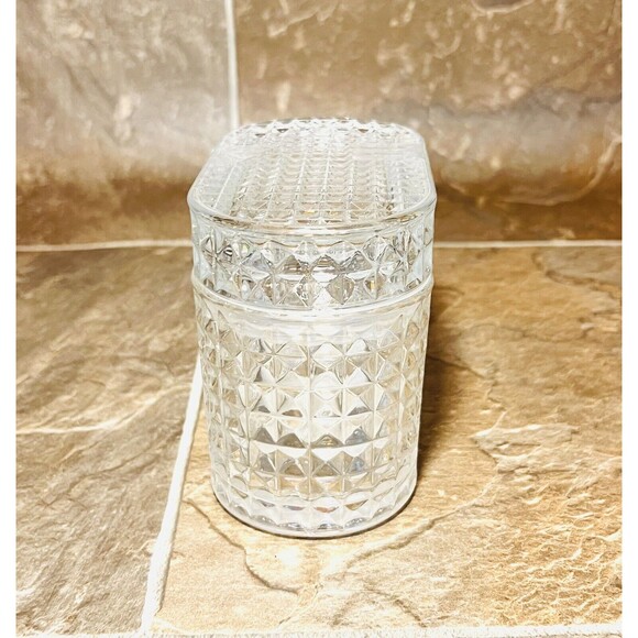 Target Bullseye Playground Glass Trinket Jar Box Jewelry Storage - Iridescent - Picture 4 of 4